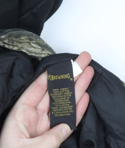 Browning Men's Camouflage Cotton Jacket Medium Hunting Outdoor