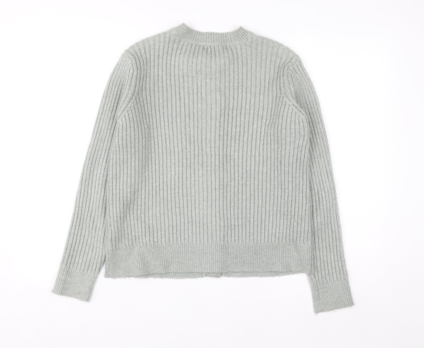 Marks and Spencer Women’s Grey Knit Button Cardigan M