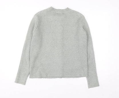 Marks and Spencer Women’s Grey Knit Button Cardigan M