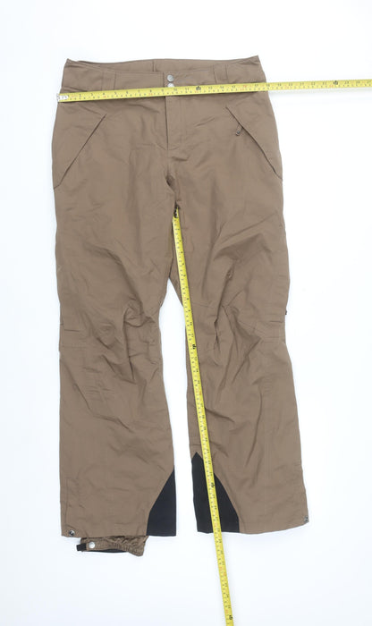 Columbia Unisex Brown M Waterproof Insulated Snow Pants