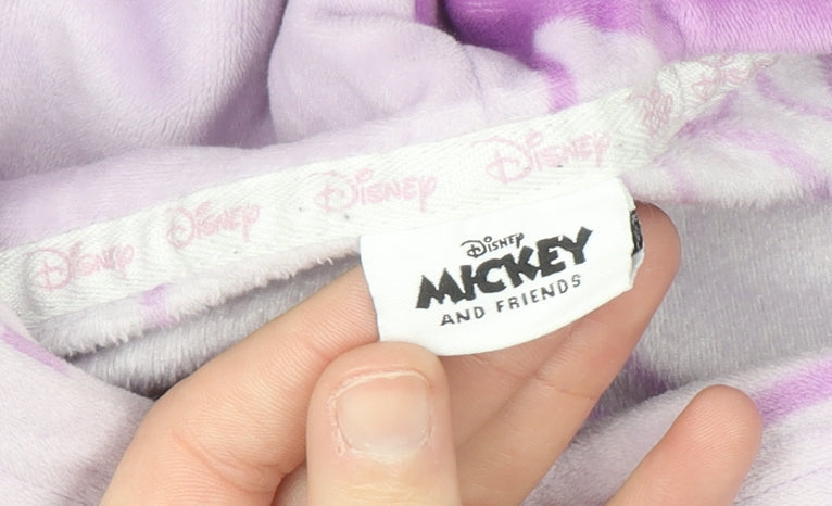 Disney Mickey & Friends Lilac Hooded Fleece Women's Nightshirt Size 20/34