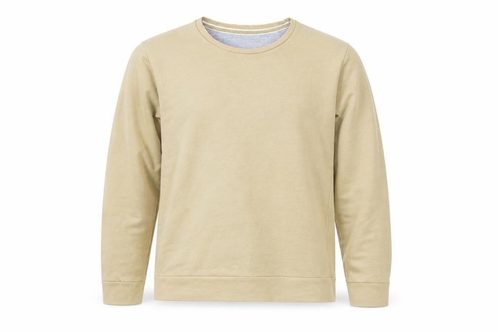 Brave Soul Men's Beige Pullover Sweatshirt Size M
