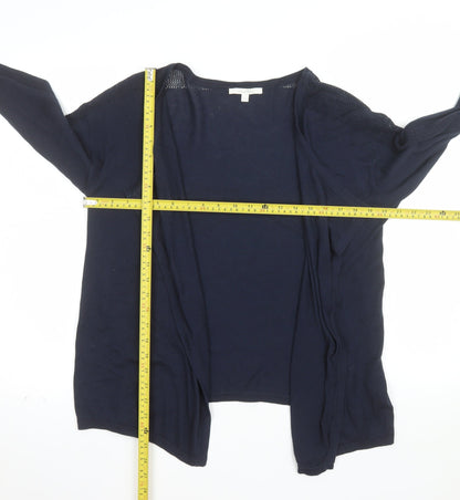 Tom Tailor Denim Women's Blue Cotton Open Cardigan XL