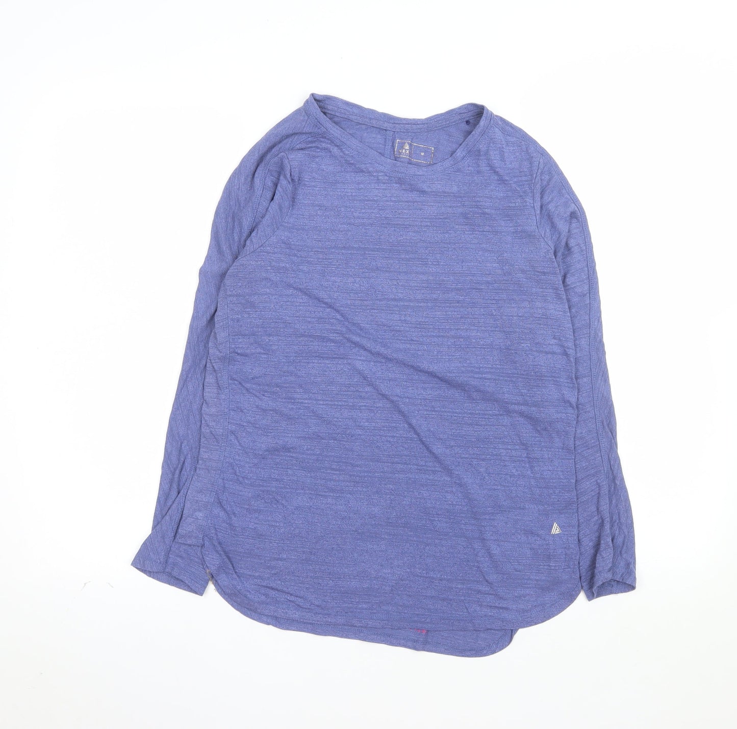 Next Women’s Blue Long Sleeve Basic T-Shirt M Regular Fit