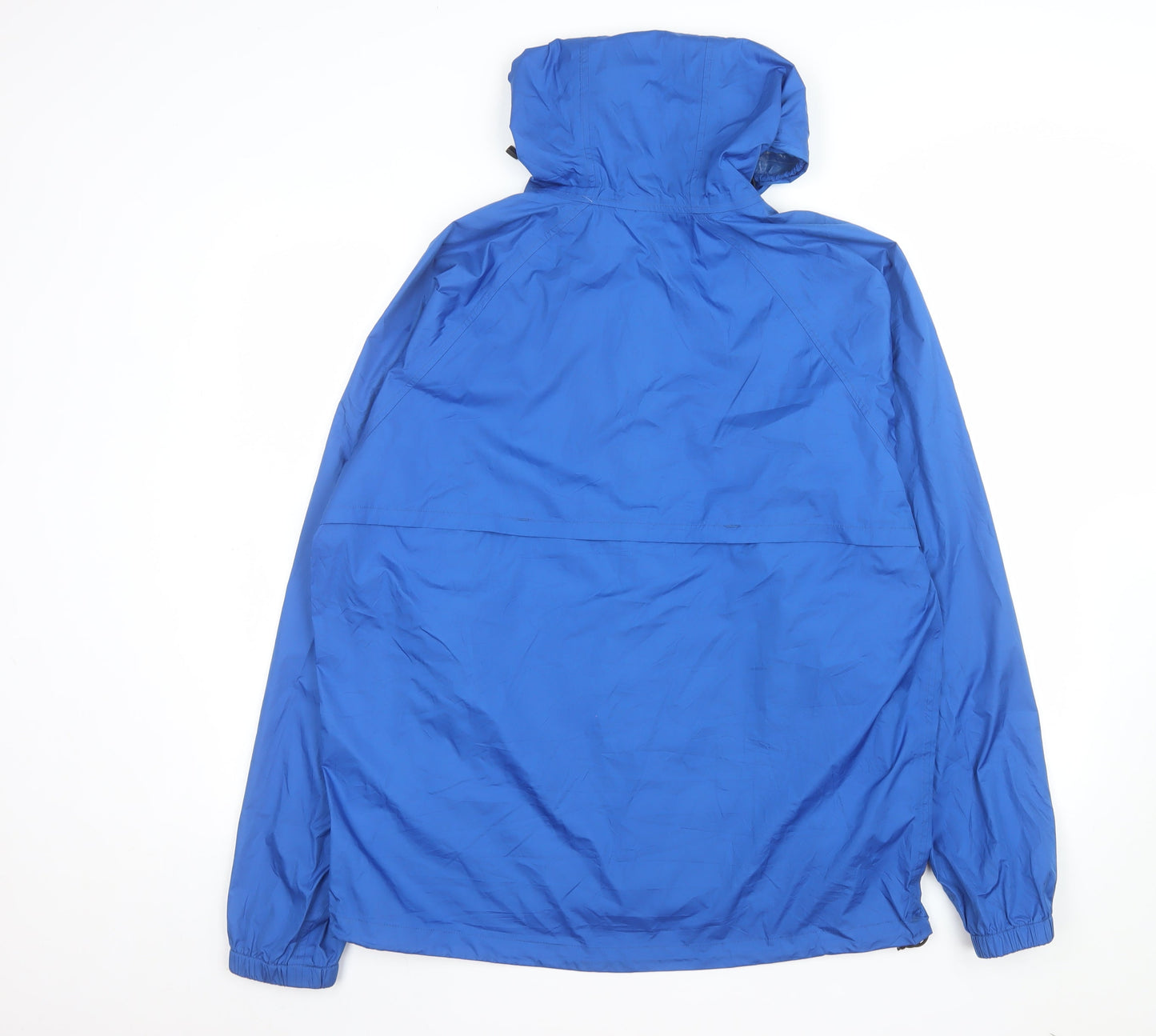 Alpine Design Men's Blue L Lightweight Hooded Windbreaker Jacket