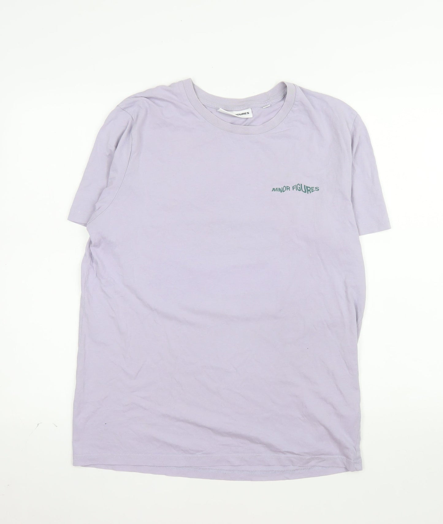 Mens UK Size M Minor Figures Purple  T-Shirt