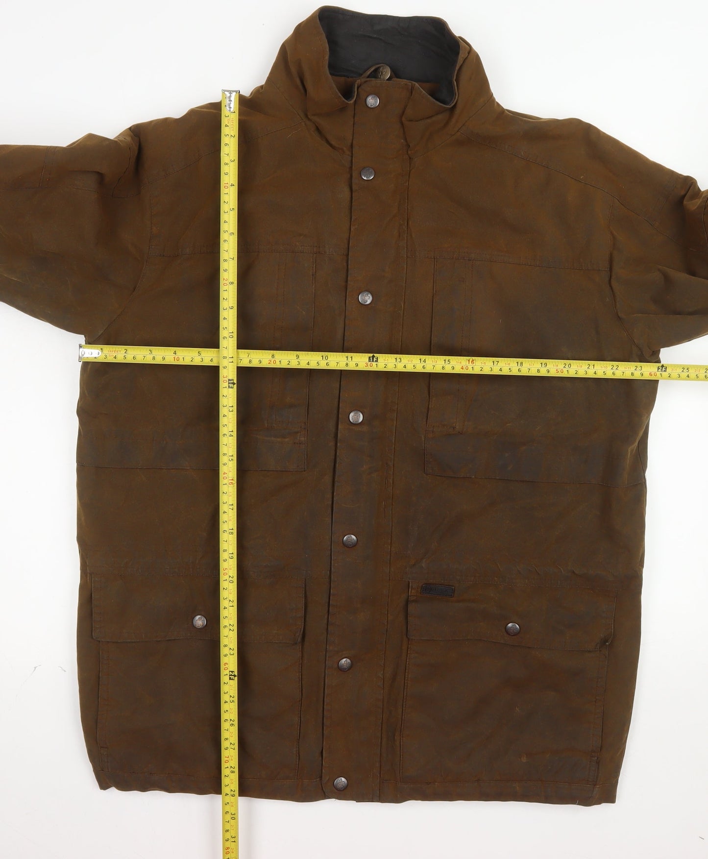 Outback Trading Men’s Brown L Anorak Waxed Cotton Jacket