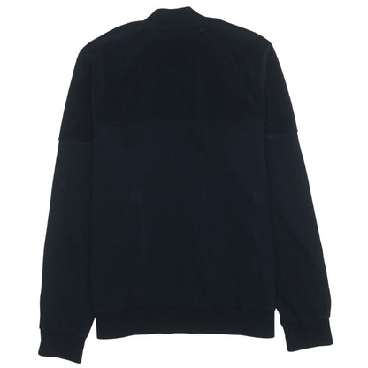 Fred Perry Men's Black Full Zip Sweatshirt Size L Classic Style