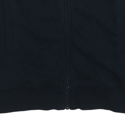 Fred Perry Men's Black Full Zip Sweatshirt Size L Classic Style