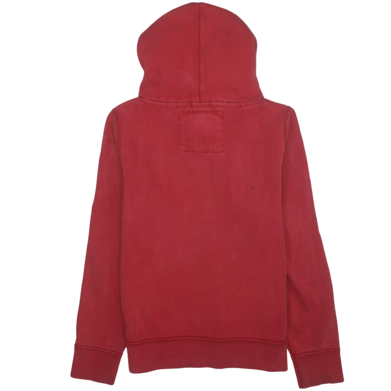 Abercrombie & Fitch Men's Red Pullover Hoodie M Muscle Fit