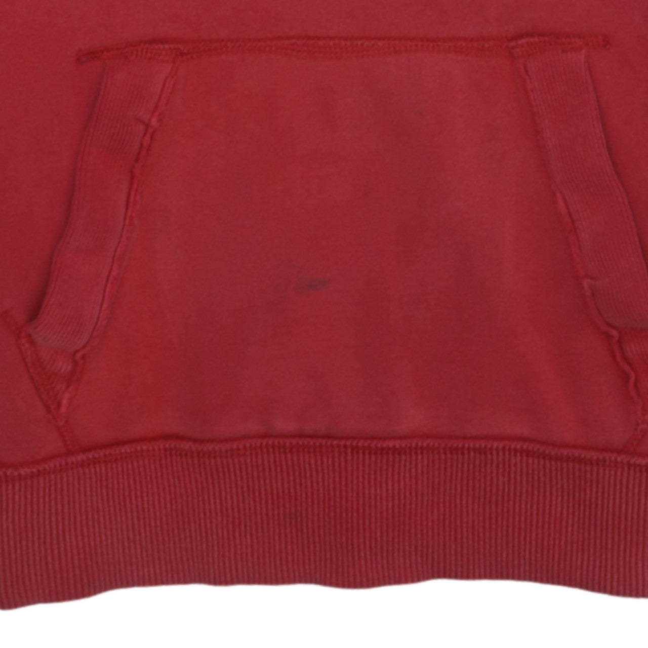 Abercrombie & Fitch Men's Red Pullover Hoodie M Muscle Fit