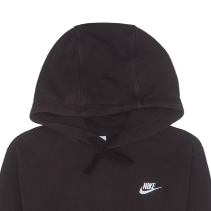 Nike Men's Brown Pullover Hoodie XS Fleece Sweatshirt
