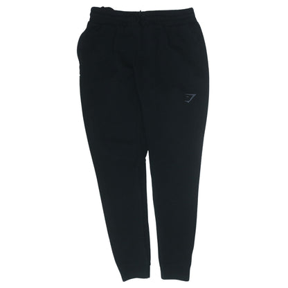 Gymshark Men's Black Slim Fit Joggers Size M Fleece Activewear
