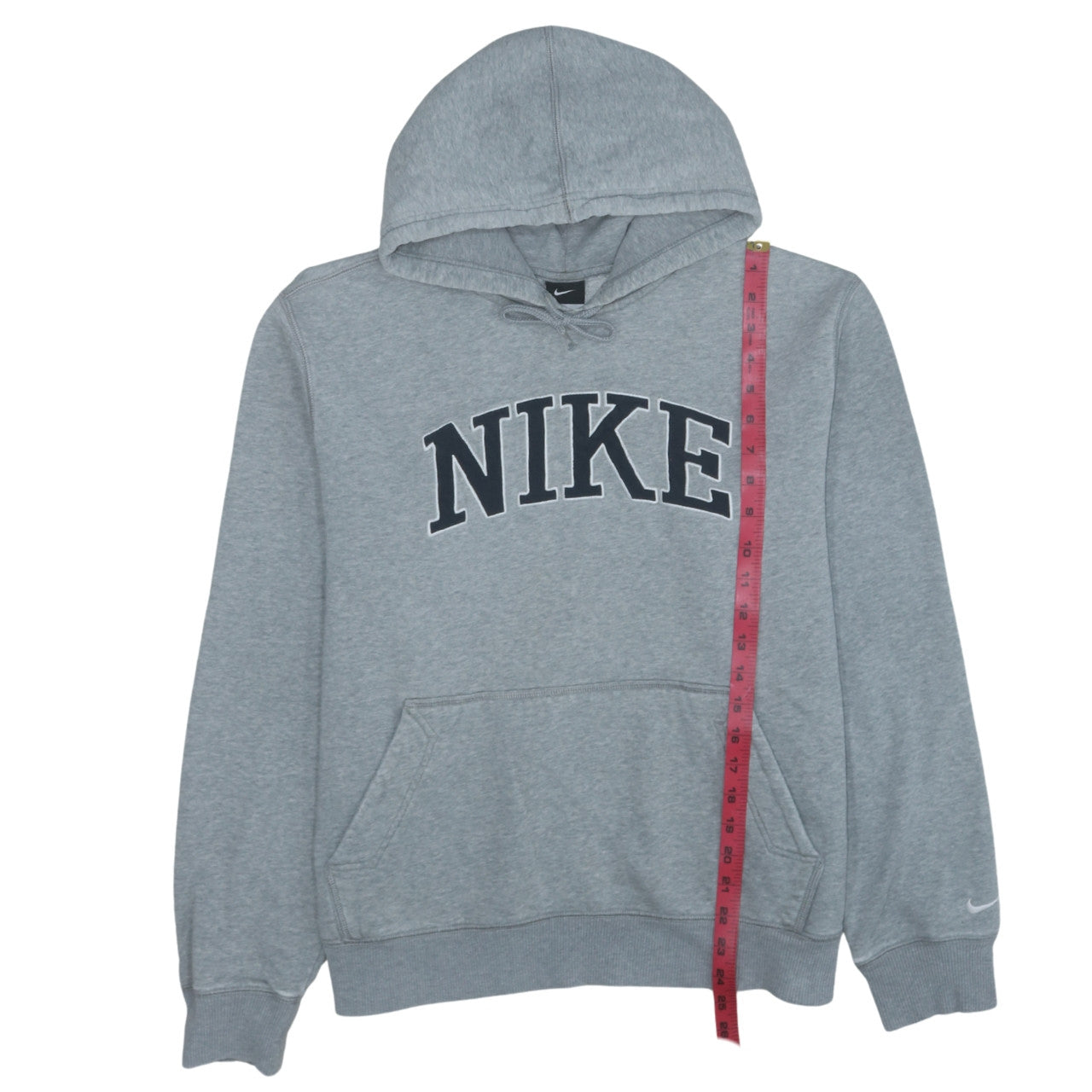 Nike Men's Grey L Regular Fit Pullover Hoodie Basic Jacket