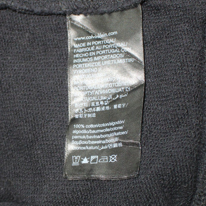 Calvin Klein Jeans Men's Black M Crew Neck Logo Sweatshirt