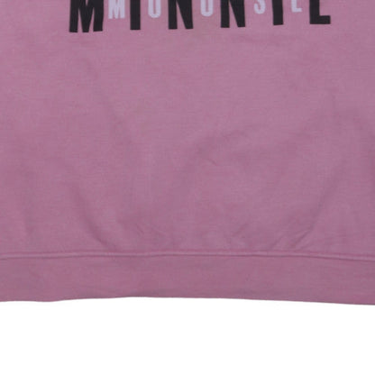 Disney Women Pink Minnie Mouse 2XL Pullover Sweatshirt