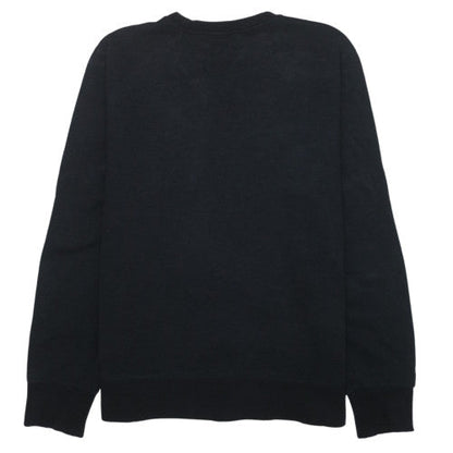 Puma Women Black Crew Neck Pullover Sweatshirt Size L