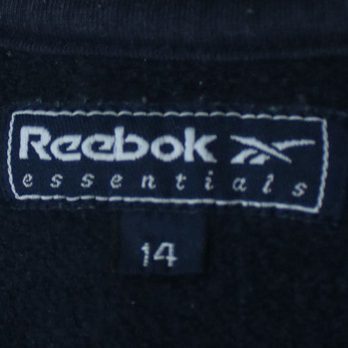 Reebok Essentials Women's Black Size 14 Pullover Sweatshirt