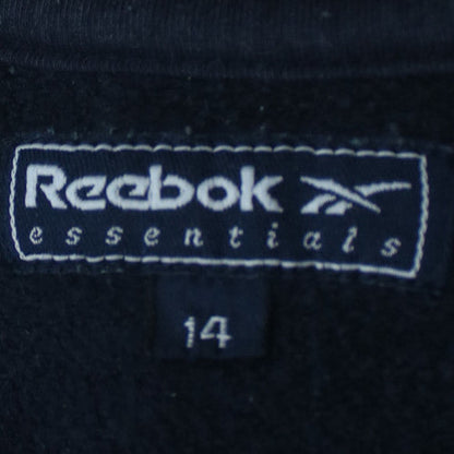 Reebok Essentials Women's Black Size 14 Pullover Sweatshirt