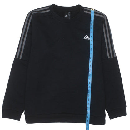 Adidas Men's Black XL Crew Neck Pullover Sports Sweatshirt