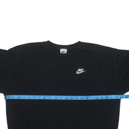 Nike Boys Black XL Sweatshirt Crew Neck Pullover 156-166cm Excellent