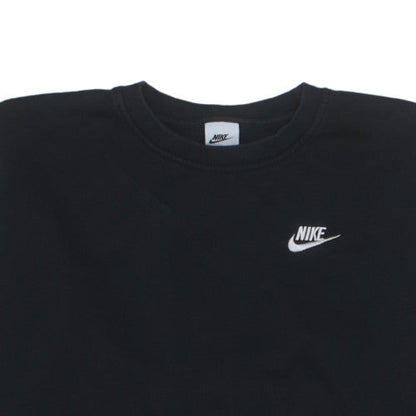 Nike Boys Black XL Sweatshirt Crew Neck Pullover 156-166cm Excellent