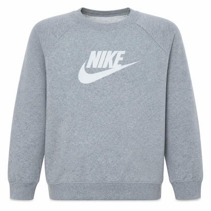 Nike Men's Grey XL Crew Neck Pullover Sweatshirt Graphic Logo