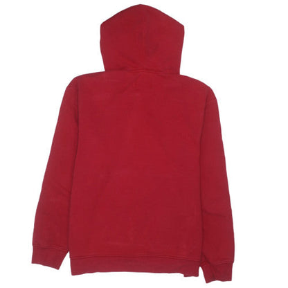Nike Jordan Red Pullover Hoodie Men’s M Fleece Logo Sports Style