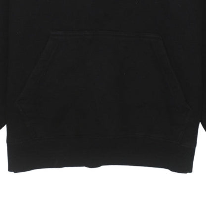 Nautica Men's Black Embroidered Logo Pullover Hoodie L