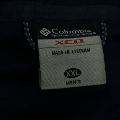 Columbia Men's Blue 2XL Polo Shirt Quick Dry Outdoor Wear