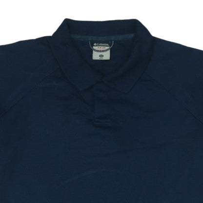 Columbia Men's Blue 2XL Polo Shirt Quick Dry Outdoor Wear