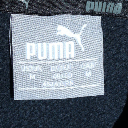 Puma Men's Black Pullover Hoodie M Sports Fleece Sweatshirt
