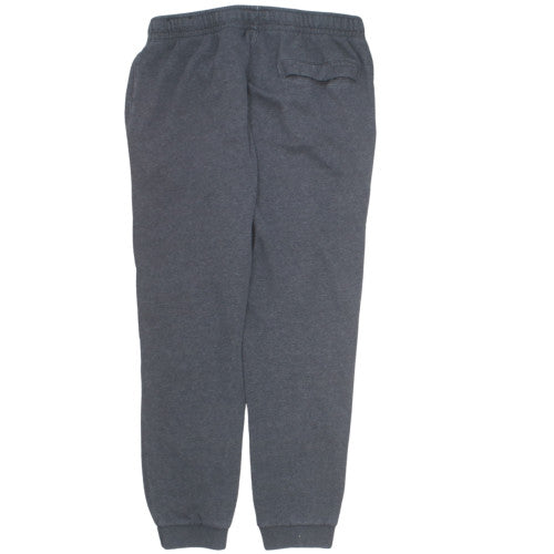 Nike Men Grey Fleece Jogger Trousers Size M Regular Fit