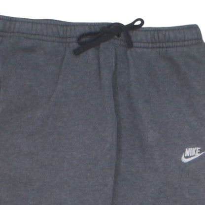 Nike Men Grey Fleece Jogger Trousers Size M Regular Fit
