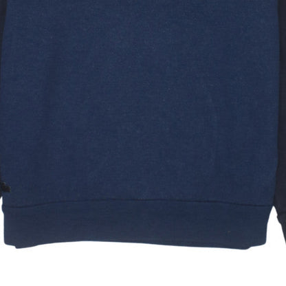 Lacoste Men's Blue Crew Neck Cotton Blend Sweatshirt Size L