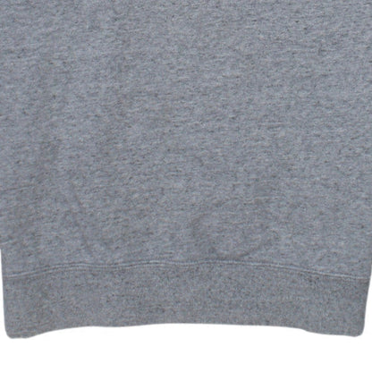 Champion Men's Grey Crew Neck Logo Sweatshirt Size S