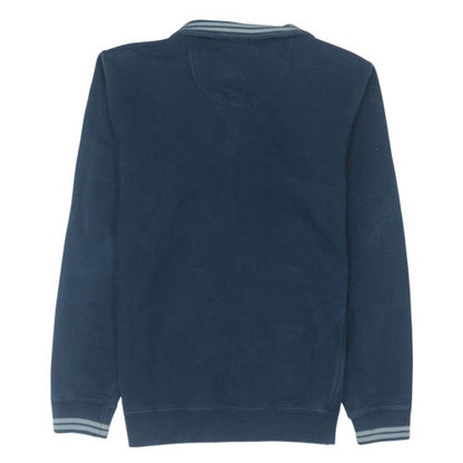Champion Mens Blue Full Zip Sweatshirt Large Fleece Athletic
