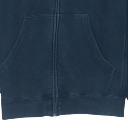 Champion Mens Blue Full Zip Sweatshirt Large Fleece Athletic
