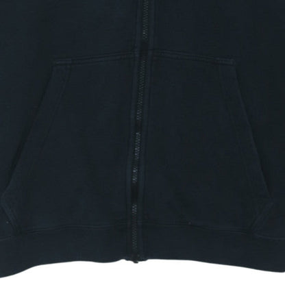 Nike Men's Black Full Zip Fleece Hoodie Size L