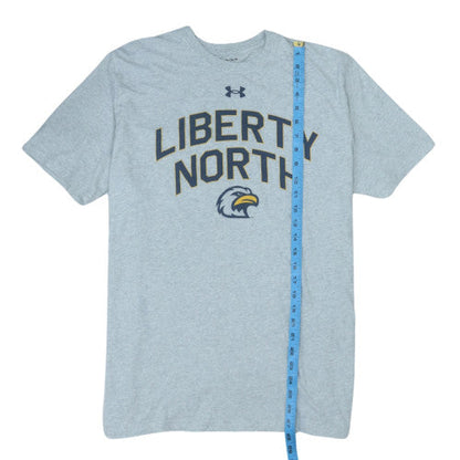 Under Armour Men’s Grey Liberty North XL Short Sleeve Sports T-Shirt