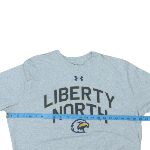 Under Armour Men’s Grey Liberty North XL Short Sleeve Sports T-Shirt
