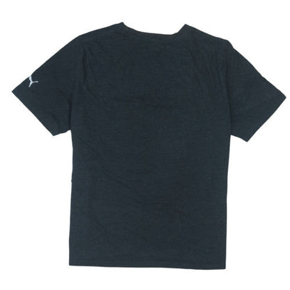 Puma Men's Black 2XL Camouflage Logo Graphic T-Shirt