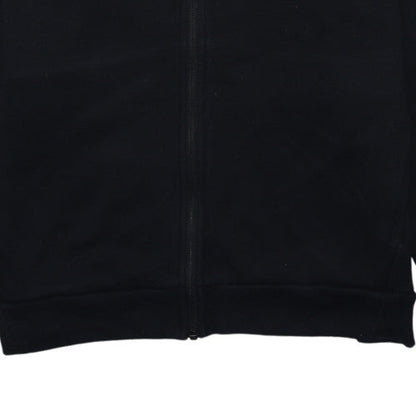 Puma Men's Black Full Zip Hoodie Size L Fleece Hooded Sweatshirt