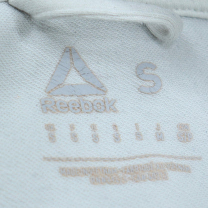 Reebok Men’s White Full Zip UFC Hoodie Size S Lightweight Sportswear