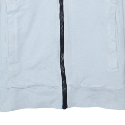 Reebok Men’s White Full Zip UFC Hoodie Size S Lightweight Sportswear