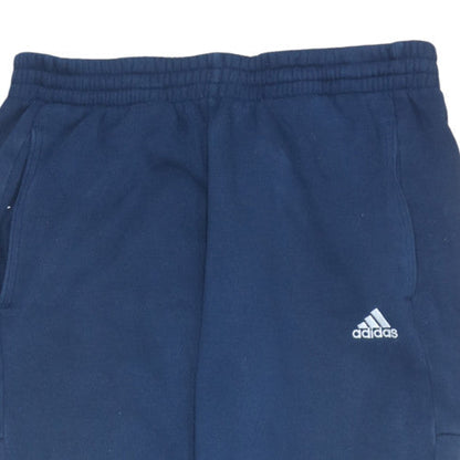 Adidas Men's Blue Jogger Sweatpants L Fleece Activewear Trousers