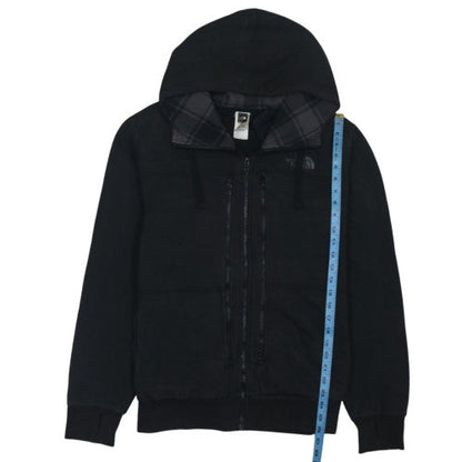 The North Face Men Black Full Zip Hoodie L Fleece Outdoor
