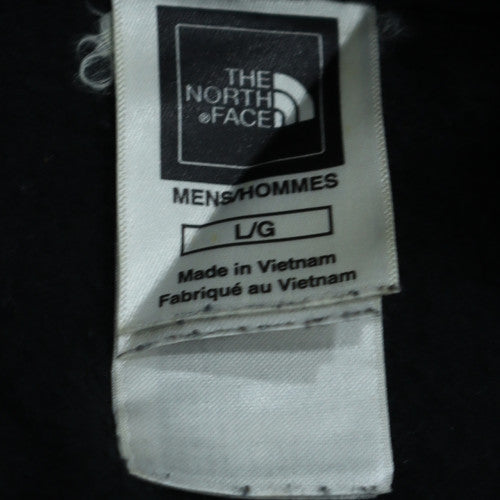The North Face Men Black Full Zip Hoodie L Fleece Outdoor