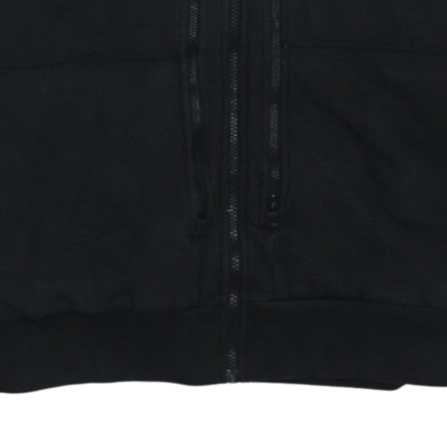 The North Face Men Black Full Zip Hoodie L Fleece Outdoor
