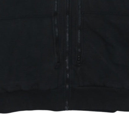 The North Face Men Black Full Zip Hoodie L Fleece Outdoor